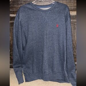 Men’s Navy Blue Polo Crewneck
